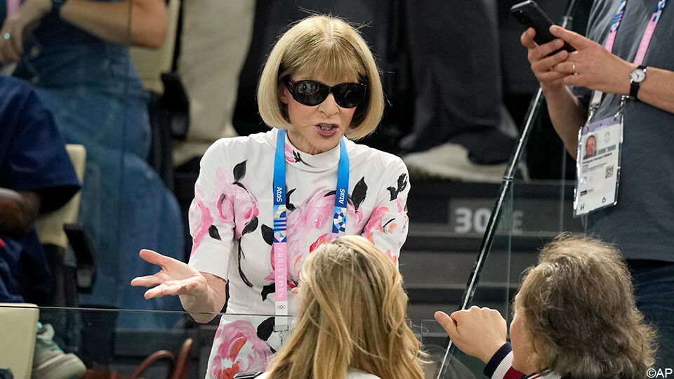 Anna Wintour, hoofdredacteur van modeblad Vogue