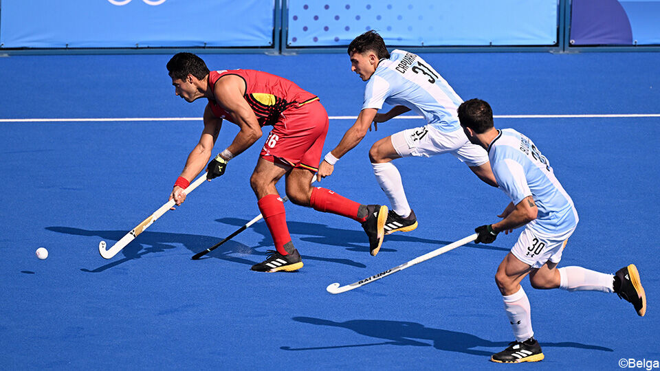 De Red Lions hielden Argentinië op een ultiem 3-3-gelijkspel.