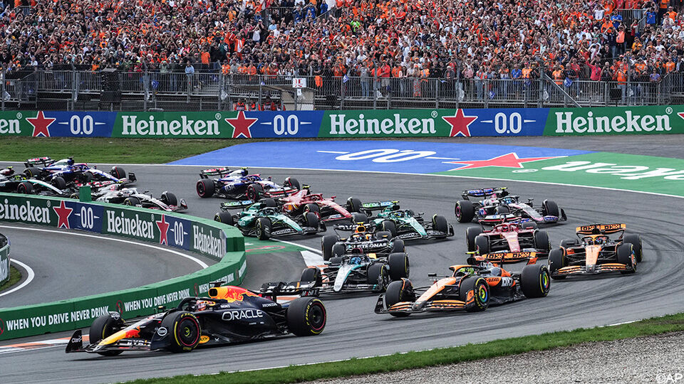 Een beeld van de GP van Nederland in Zandvoort eerder dit jaar.