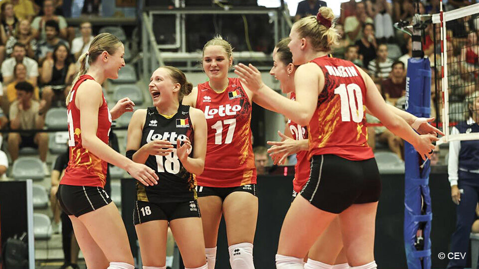 3-0 zege voor de Yellow Tigers: 25-19, 25-17 en 25-23.