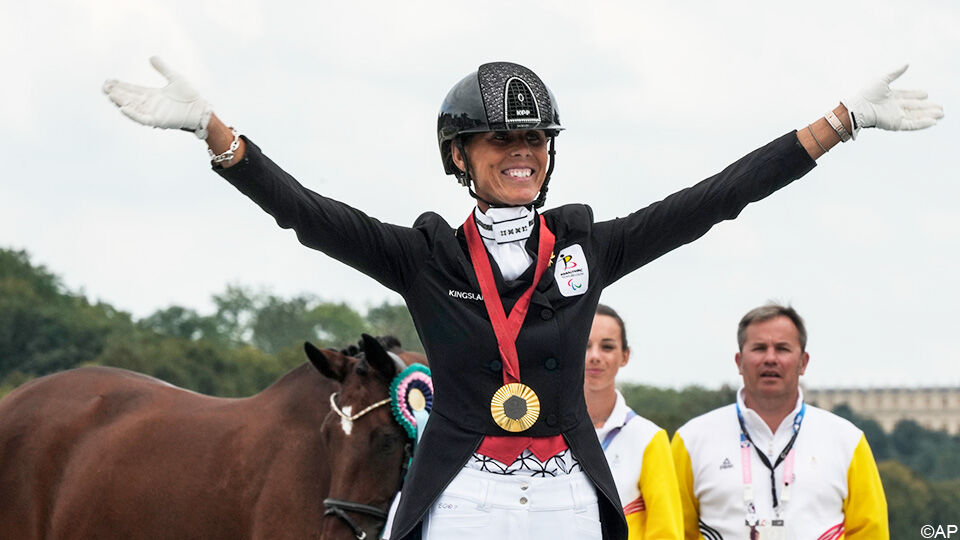 Een 4e gouden medaille (in de individuele dressuur) voor George!