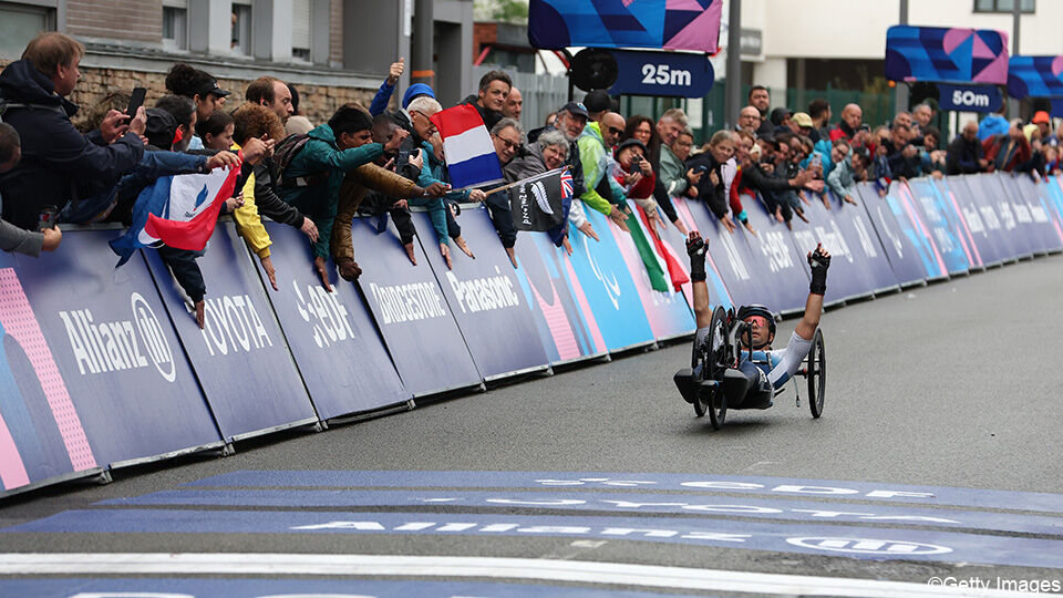 In de wegrit H1-2 waren de H1-ateleten niet opgewassen tegen de Fransman Jouanny uit de H2-klasse.