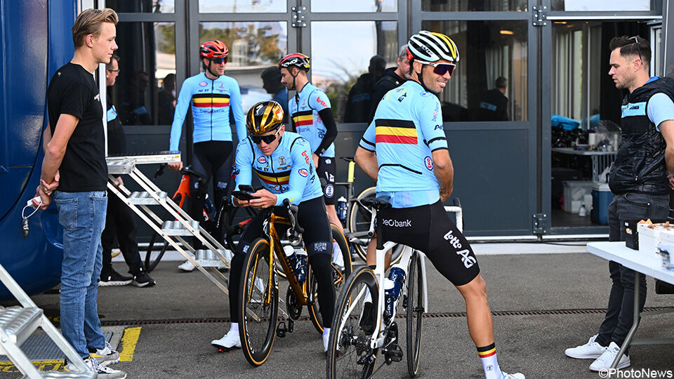 Remco Evenepoel en Sven Vanthourenhout