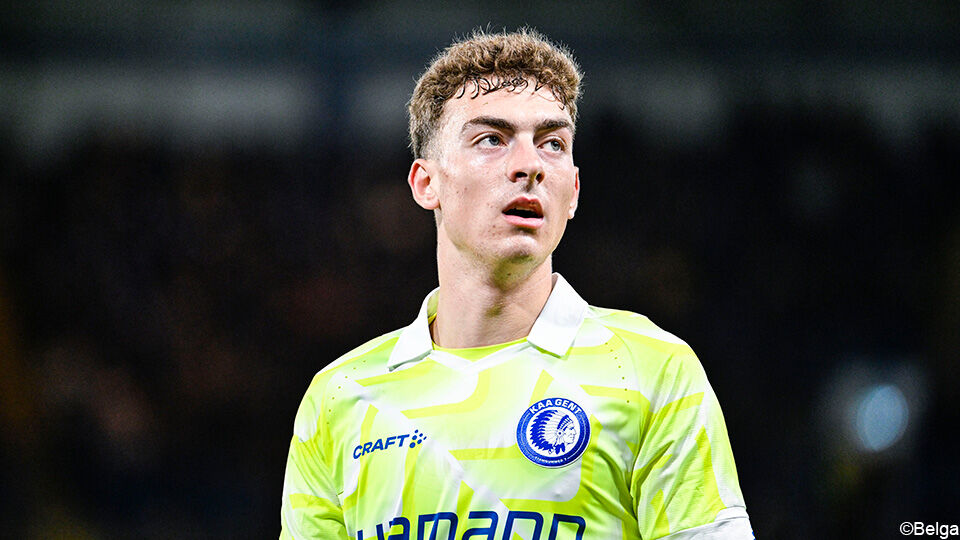 Mathias (20) is de zoon van Peter Delorge, sportief medewerker van STVV.