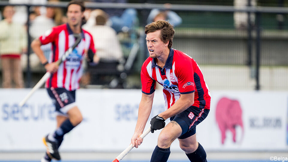 Tom Boon (archieffoto) pikt zijn eerste goal mee.