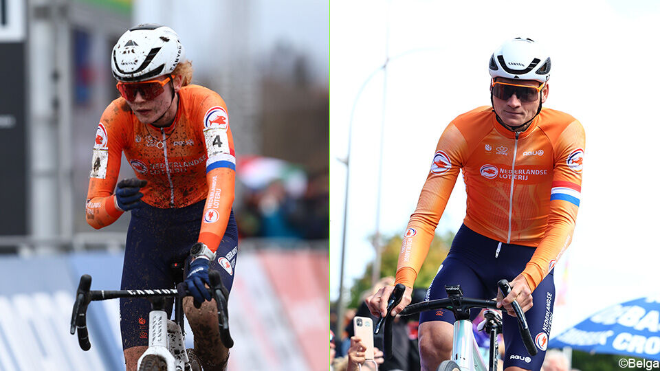 Puck Pieterse en Mathieu van der Poel, 2 unieke talenten op een fiets.