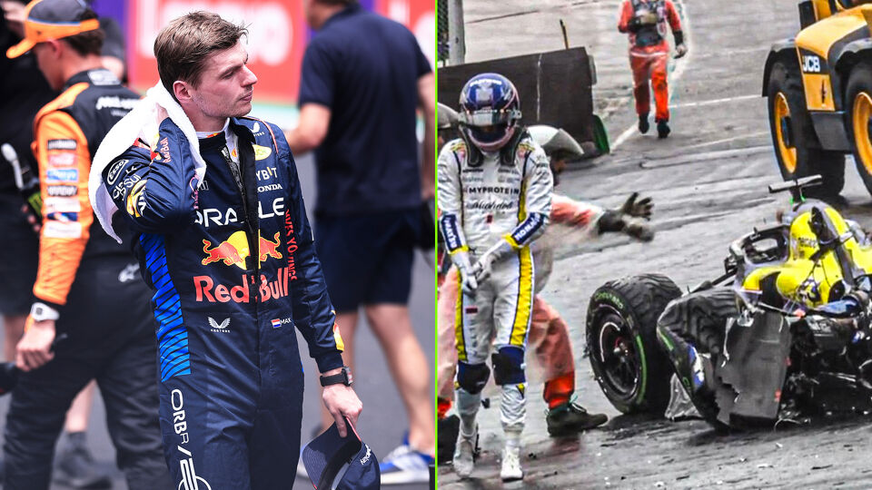 Max Verstappen klokte de 12e tijd in de kwalificaties.