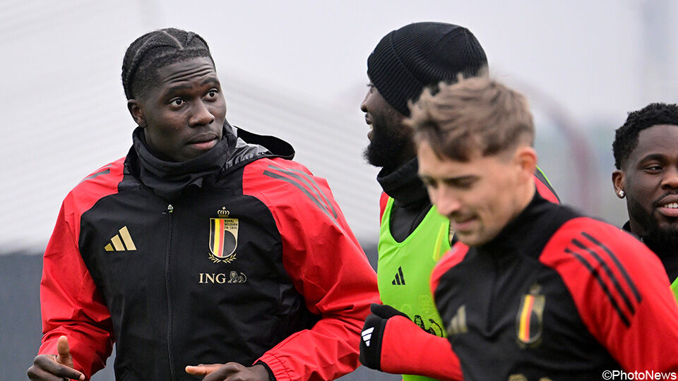 Onana en Lukaku kunnen het duidelijk goed met elkaar vinden.