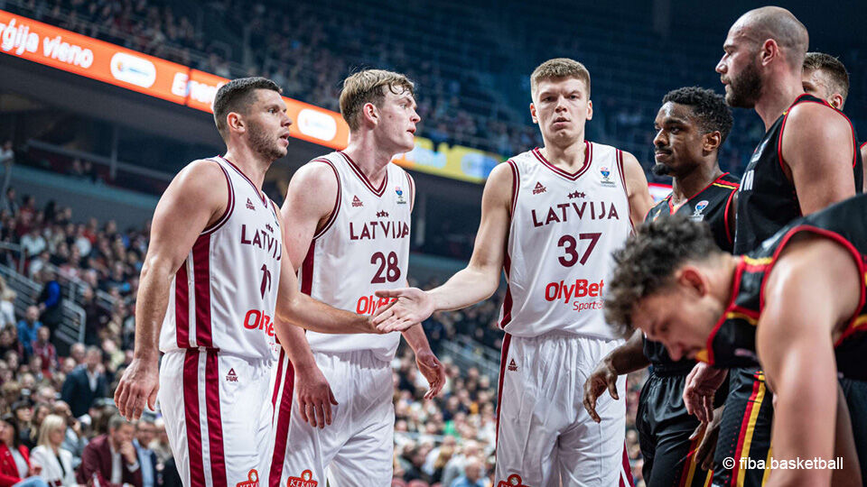 Letland blijft de boeman van het Belgische basketbal.