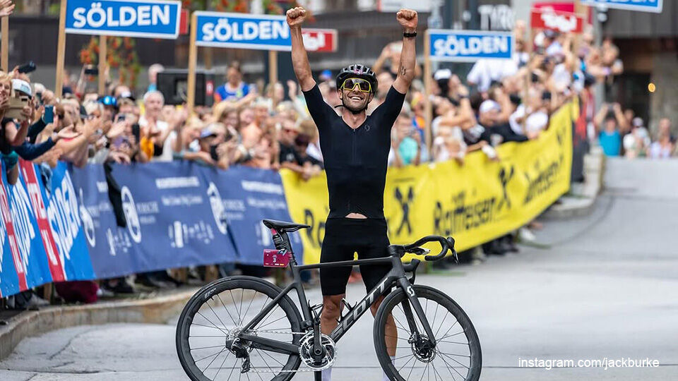 De Canadees Jack Burke won afgelopen zomer al heel wat amateurkoersen in Oostenrijk.