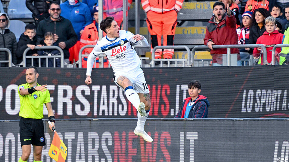 Nicolo Zaniolo was de matchwinnaar voor Atalanta.