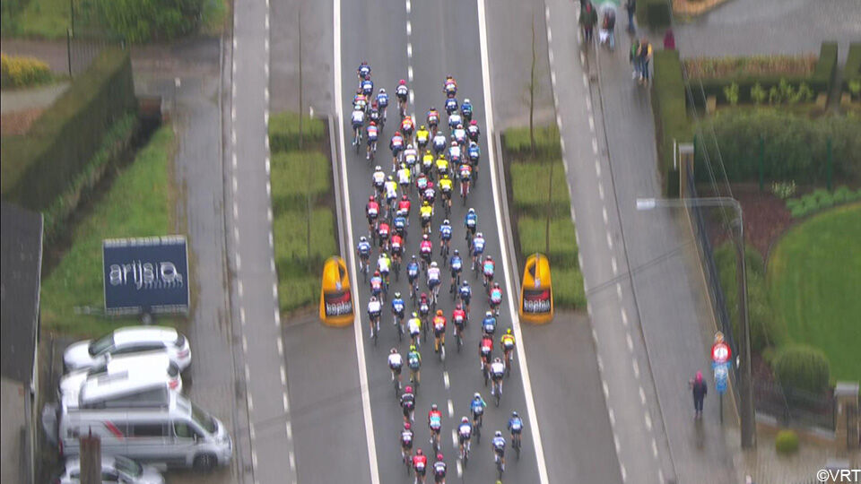 De afdaling richting de Oude Kwaremont is volgens Stefan Küng "heel gevaarlijk".