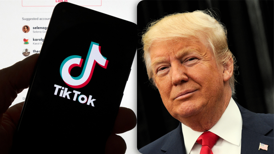 Trumps eigen succes op TikTok heeft hem overtuigd om de app toch toe te laten.