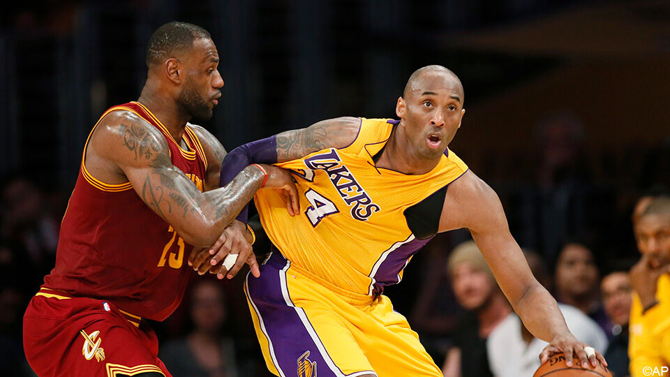 LeBron James en Kobe Bryant