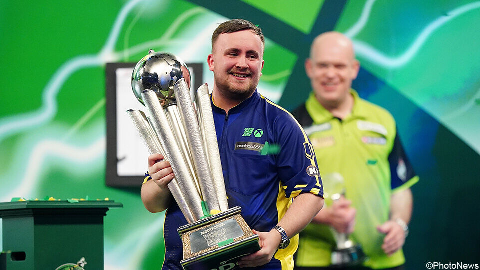 Luke Littler en Michael van Gerwen