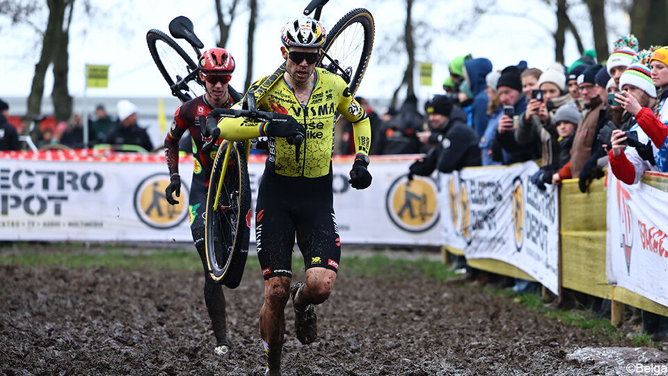 Wout van Aert en Michael Vanthourenhout