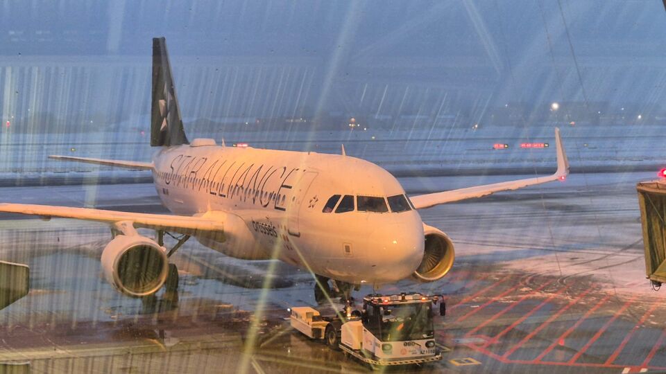 Snow causes delays and cancellations at Zaventem.