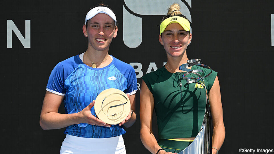 Elise Mertens en McCartney Kessler