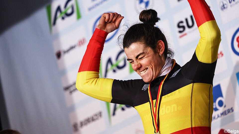 Na 15 keer Sanne Cant, staat er een nieuwe Belgische kampioen op de erelijst: Marion Norbert Riberolle.