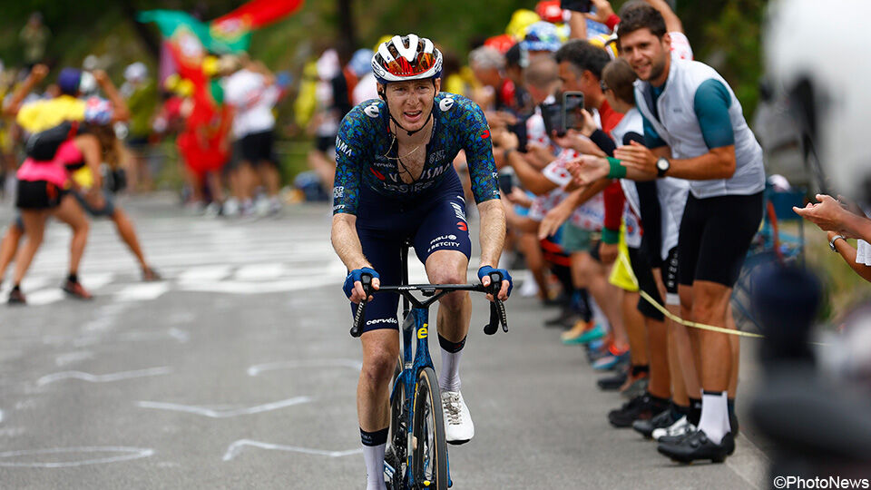 Matteo Jorgenson eindigde vorig jaar 8e in de Tour.