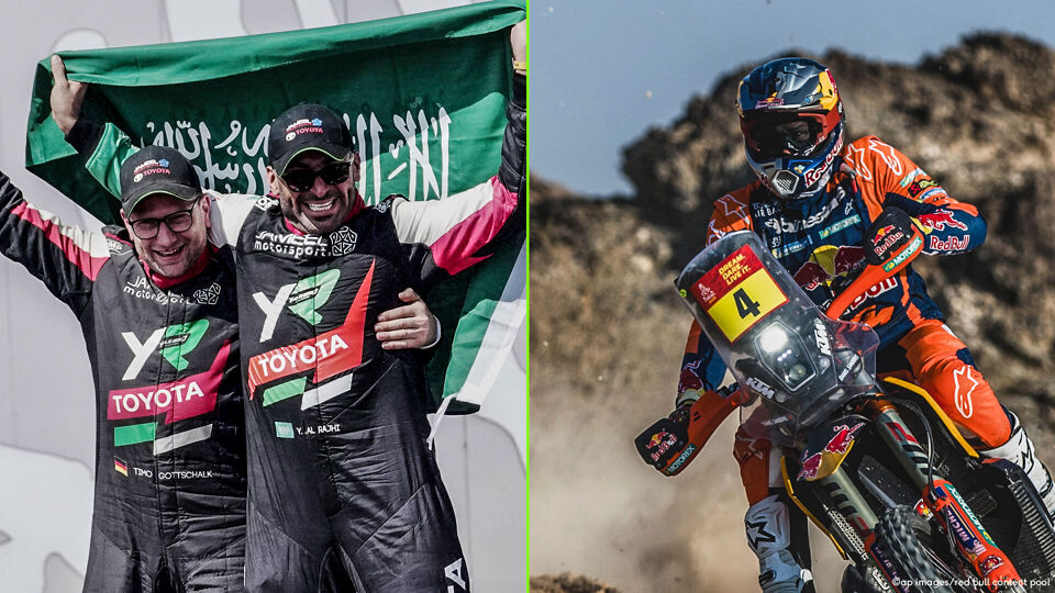 Voor het eerst wint een Saudiër de prestigieuze rallyraid en dat in eigen land.