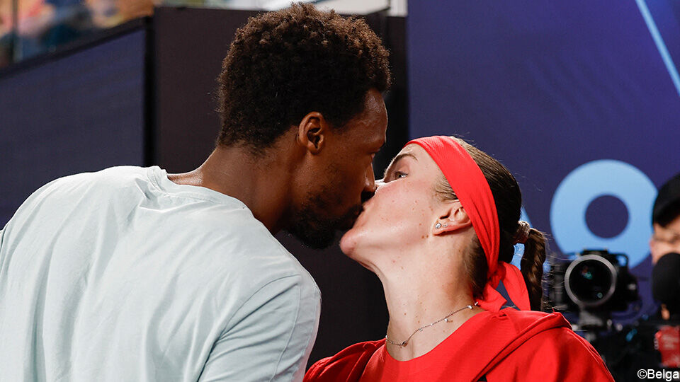 Gaël Monfils en Jelina Svitolina