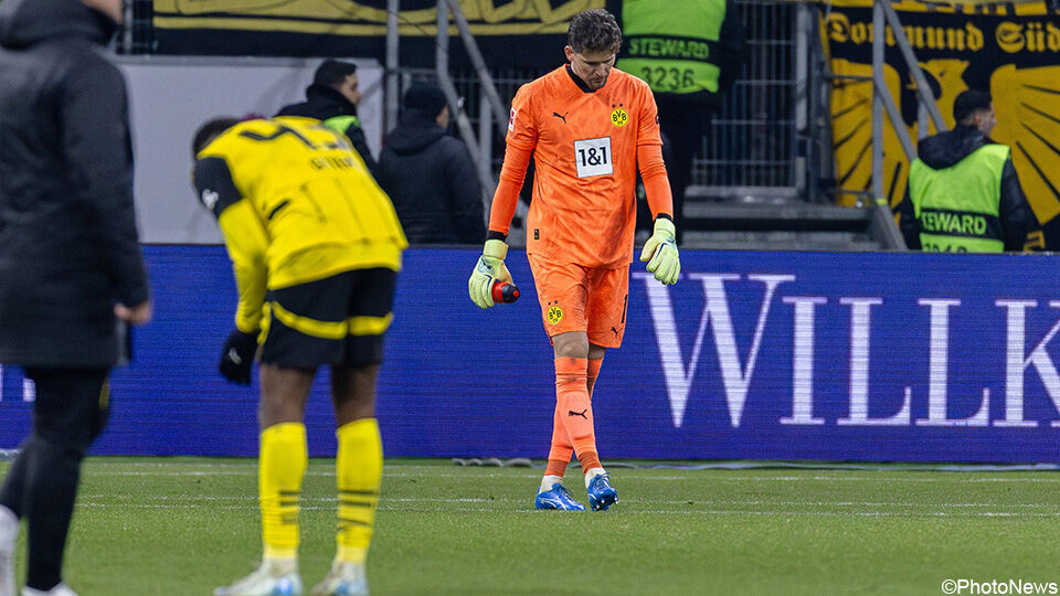 Kopjes naar beneden bij Borussia Dortmund.