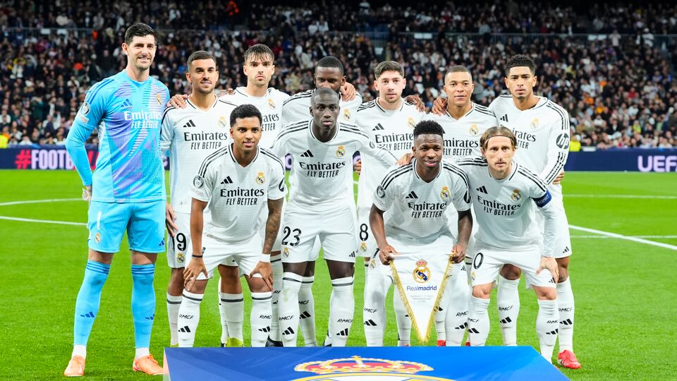 Ploegfoto Real Madrid.