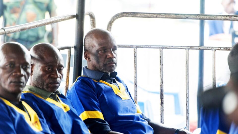 Beeld van de Belgisch-Congolese militair expert Jean-Jacques Wondo.