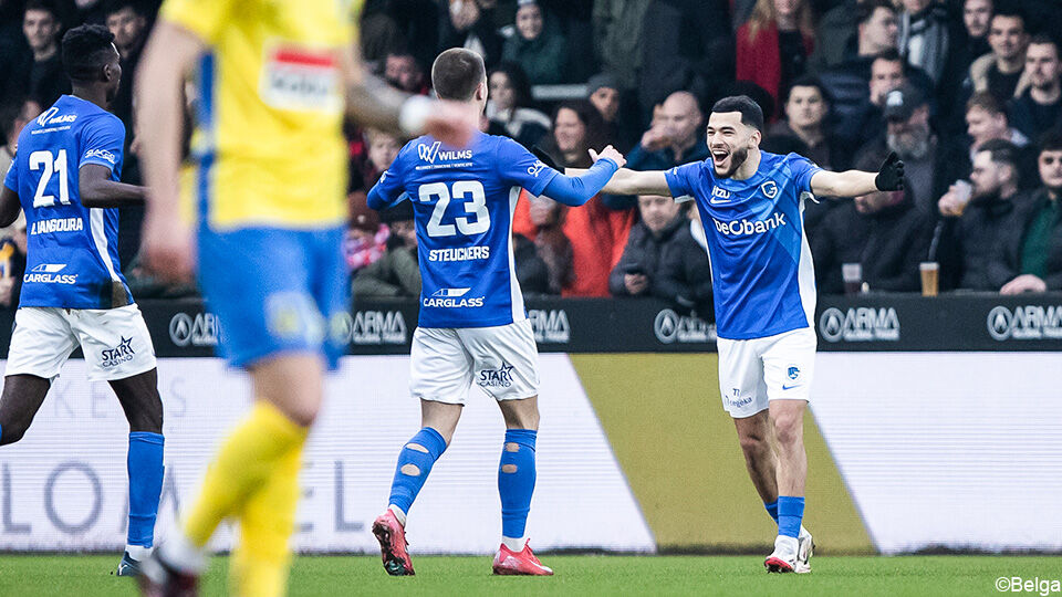 El Ouahdi bracht Genk op voorsprong.