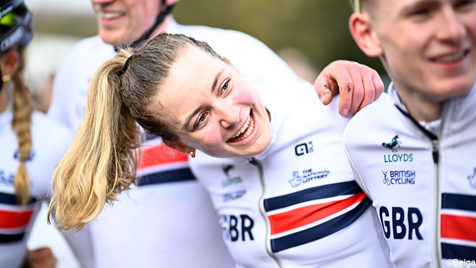 Zoe Bäckstedt is de grote favoriete voor de regenboogtrui bij de vrouwen beloften.