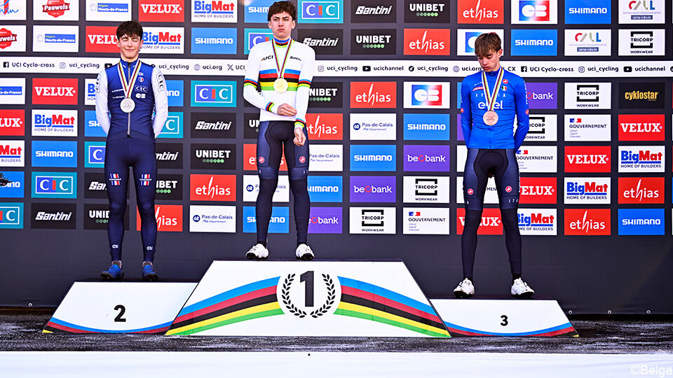 Geen Belg op het WK-podium bij de junioren, maar blijven die medaillewinnaars wel in het veld?