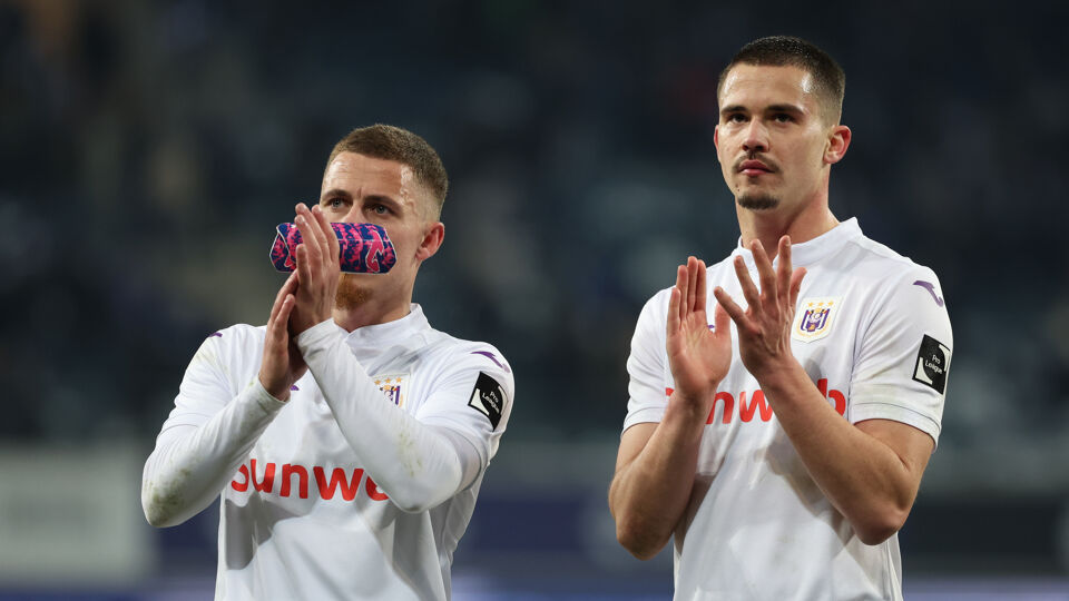 Ex-Rode Duivels Thorgan Hazard en Leander Dendoncker, herenigd bij Anderlecht.