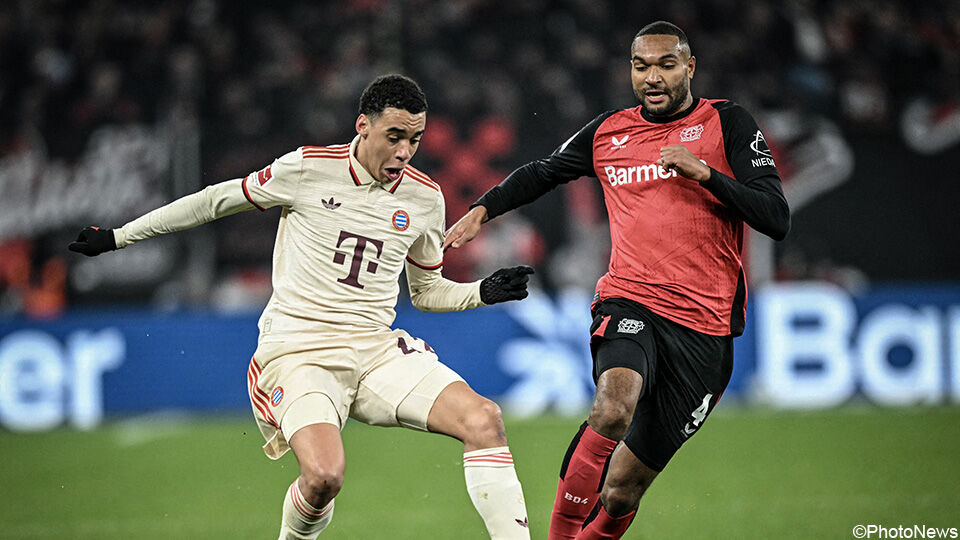 Jonathan Tah in action for Bayer Leverkusen