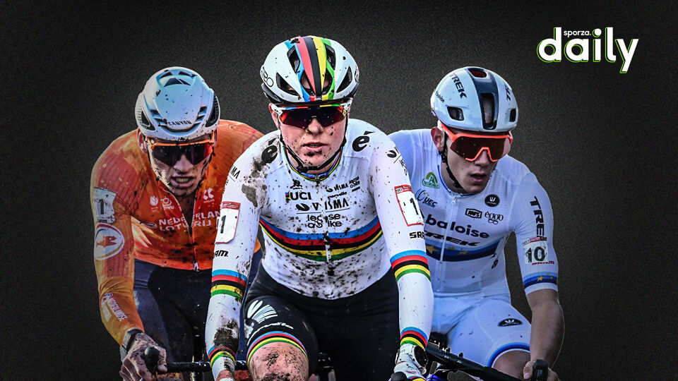 Mathieu van der Poel, Fem van Empel en Thibau Nys