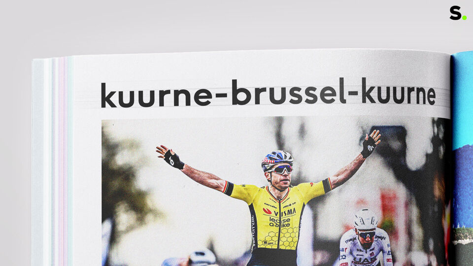 Van Aert was de snelste in Kuurne vorig jaar. 