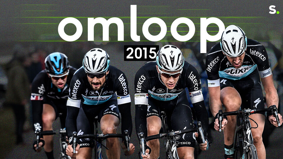 Ploegmaats Boonen, Terpstra en Vandenbergh moesten afrekenen met Stannard. 