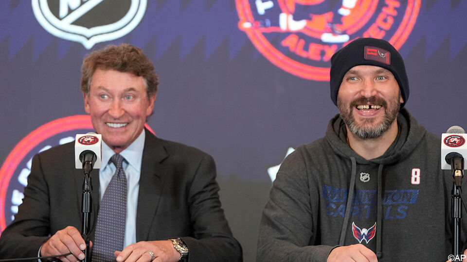 Wayne Gretzky en Aleksandr Ovetsjkin