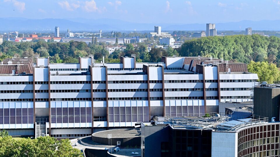 Zetel van Raad van Europa in Straatsburg