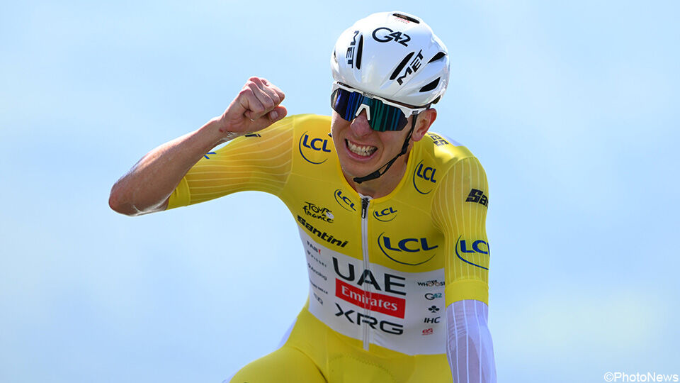 Tadej Pogacar vliegt op Peyragudes op instinct: "Deze tijdrit was een groot  vraagteken, want ik wilde dat het perfect was" | sporza