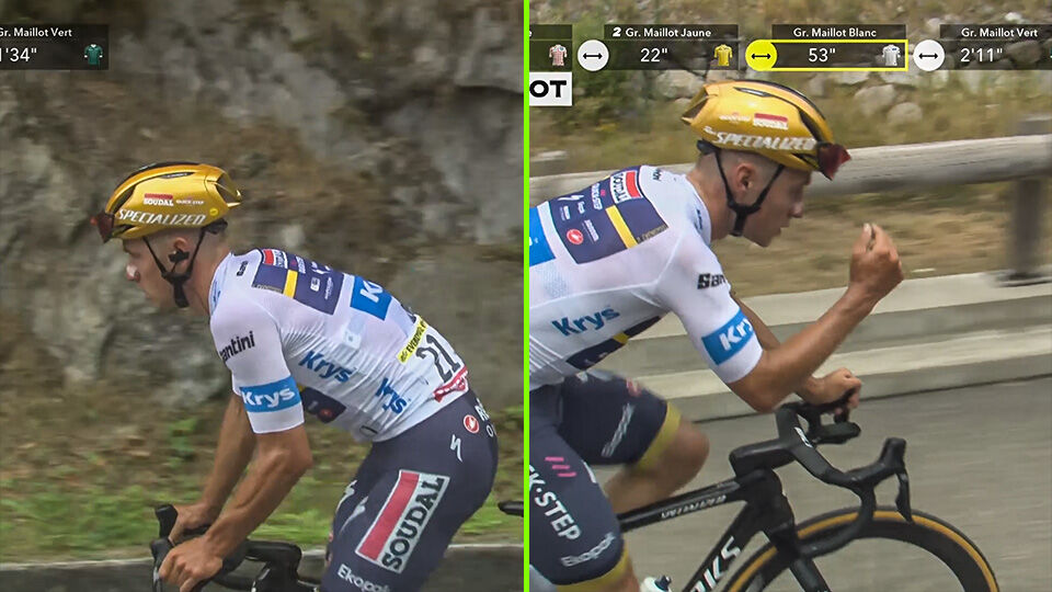 Nog een laatste mooi gebaar: Evenepoel schenkt net voor opgave nog bidon  aan kindje | sporza