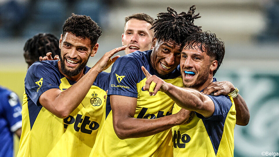 Union pakt de volle buit in Gent na 2-3 zege.