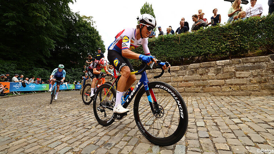 Mathias Vacek during the Renewi Tour.