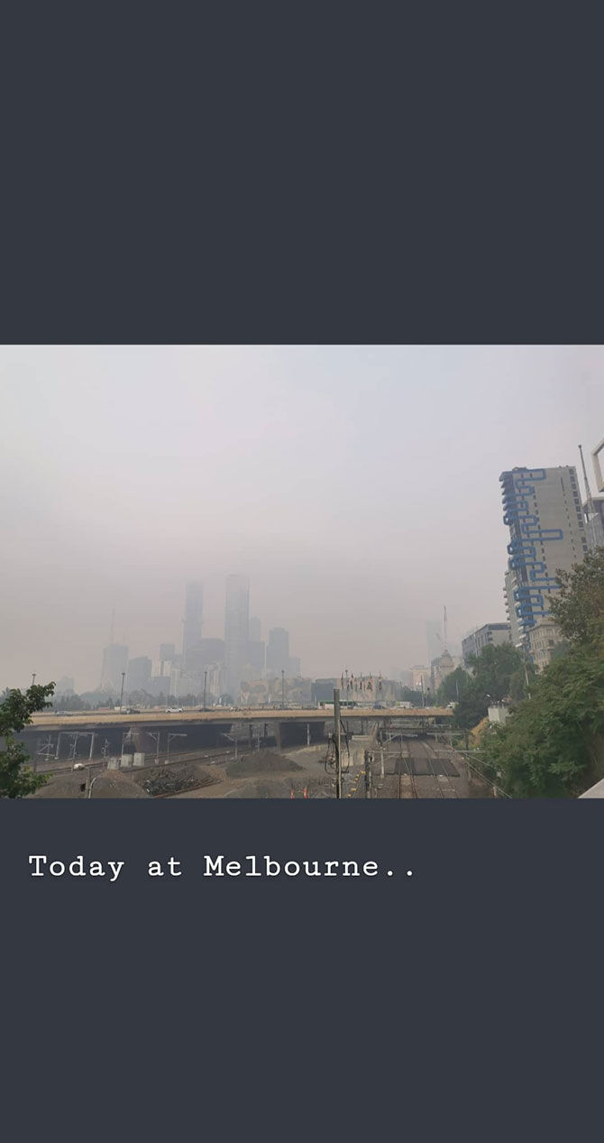 De skyline van Melbourne vandaag