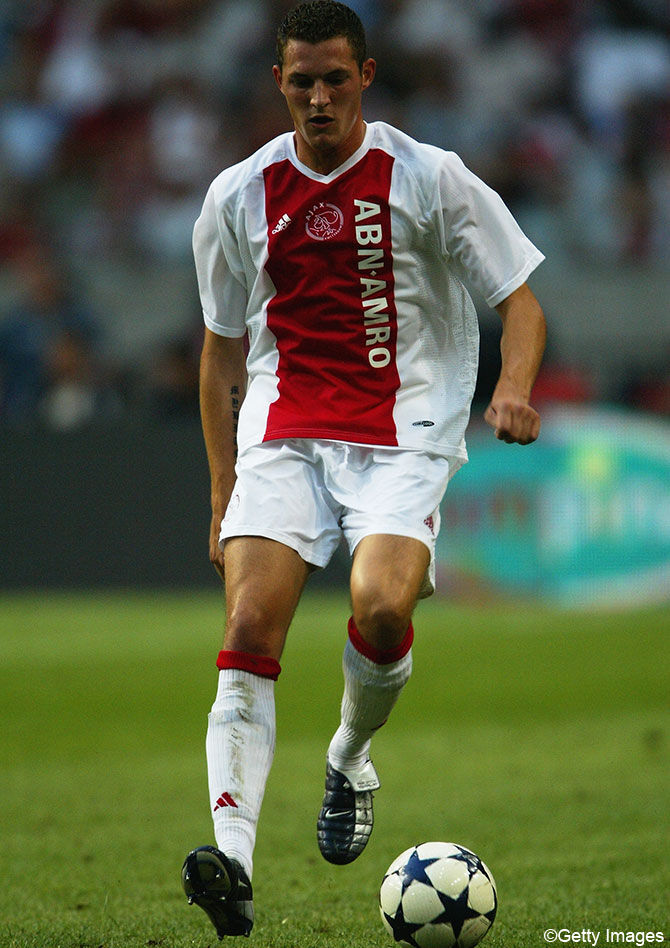 Van Damme op z'n 20e bij Ajax.
